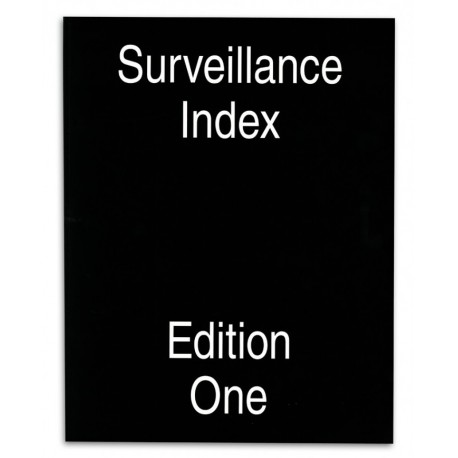 Surveillance Index / Edition One, livre photo de Mark Ghuneim