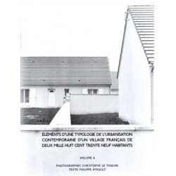 Christophe Le Toquin - éléments d'une typologie de l'urbanisation - Vol.6 (Auto-publié, 2015)